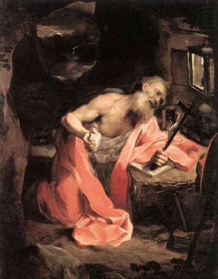 St Jerome, BAROCCI, Federico Fiori